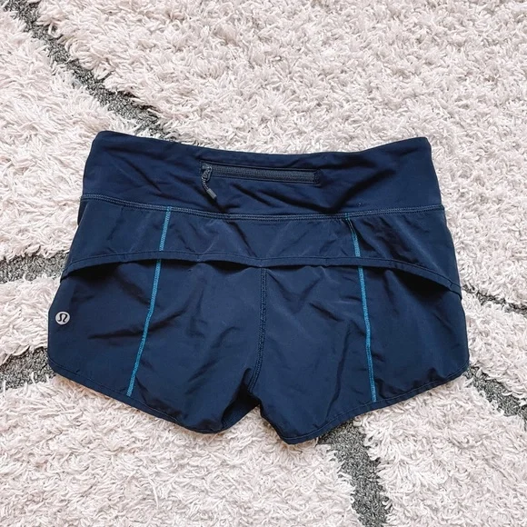 Lululemon Navy Athletic Shorts!! - Picture 5 of 7